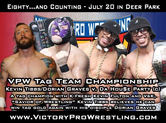 Tibbs and Graves challenge Da Hou$e Party for the VPW Tag Team Championships