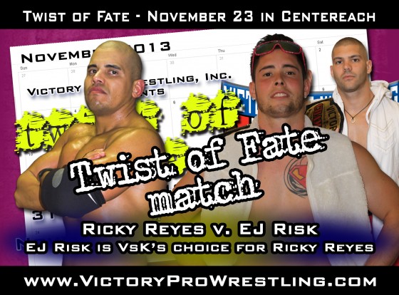Ricky Reyes against EJ Risk at Twist of Fate