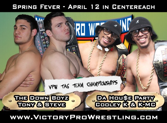 Spring Fever 2014 - The Down Boyz against Da Hou$e Party for the VPW Tag Team Championships