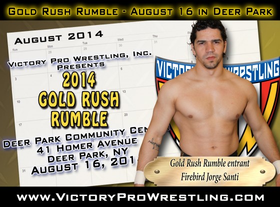 Santi sets sights on Gold Rush Rumble
