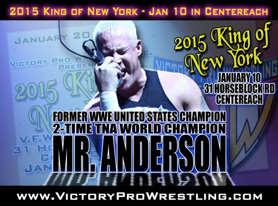Mr Anderson comes to Centereach for the 2015 King of New York